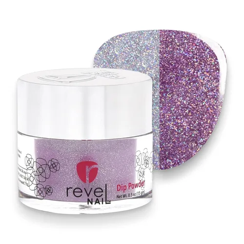 Miniatura 28 de Revel Nail Polvo de inmersión – Esmalte de uñas en polvo transparente y rosa, polvo de inmersión resistente a las virutas con vitamina E y calcio