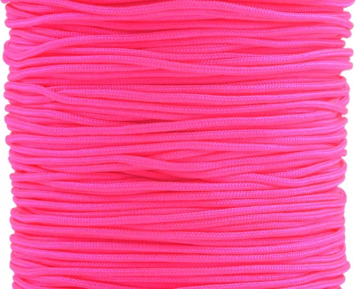 Miniatura 13 de KONMAY 1 rollo de cuerda de nailon para hacer pulseras de 150 yardas, trenzado de nailon Shamballa Macramé/cordón de cuentas de 0.4mm, cordón