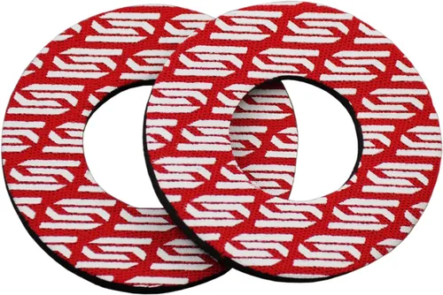 Miniatura 3 de SCAR Grip Donuts MX y ATV - Puños de manillar Donut - Dirt Bike, Quad, Bicicleta - Cojines de agarre únicos Naranja
