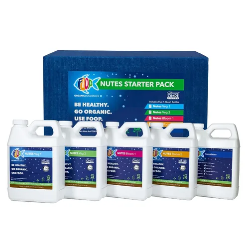 Miniatura 11 de FOOP Nutes Veg & Bloom Paquete de Inicio + FOOP Mist: Nutrientes Orgánicos + Fertilizante Foliar: Consigue Cogollos Apretados, Terpenos Veg & Bloom