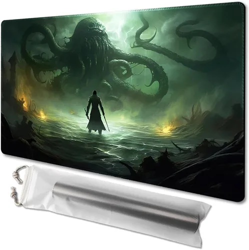 Miniatura 34 de MTG - Tapete de juego tamaño 24 x 14 pulgadas, bolsas de almacenamiento gratuitas, respaldo antideslizante, impresión, ideal para entusiastas