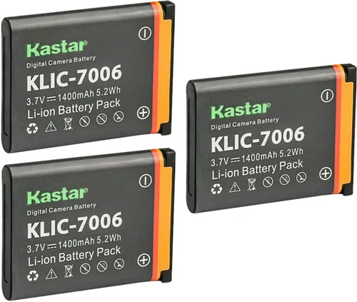 Miniatura 4 de Kastar Batería K7006 de repuesto para Kodak Easyshare M22, Easyshare M23, Easyshare M200, Easyshare M215, Easyshare MD30, Easyshare M522, Easyshare