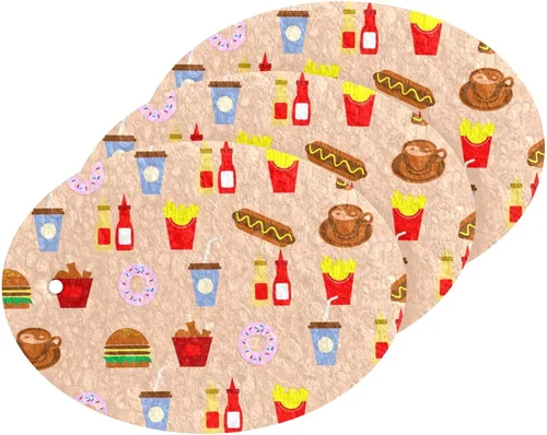 Miniatura 16 de Esponjas de cocina para lavar platos, esponjas de cocina para el hogar, esponja absorbente y reutilizable para lavar platos