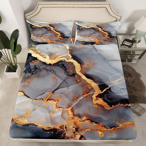 Miniatura 23 de Ropa de cama de 2 piezas, estilo rústico de granja, juego de ropa de cama para adolescentes y adultos, sábanas bajeras, ropa de cama ajustable