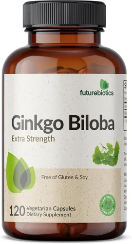 Miniatura 4 de Futurebiotics Ginkgo Biloba Extra Strength Apoya la función cerebral y soporte de memoria, 120 cápsulas vegetarianas