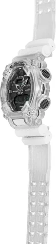 Miniatura 5 de G-Shock GA900SKL-7A Reloj de la serie esqueleto de ondas sonoras color blanco Blanco transparente