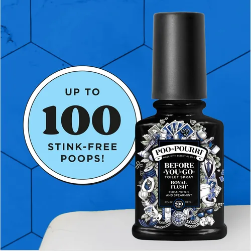 Miniatura 8 de Poo-Pourri Before-You-Go - Aerosol para inodoro, Royal Flush, 2 onzas líquidas - Eucalipto y menta