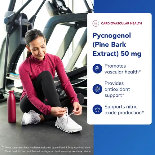 Miniatura 3 de Pure Encapsulations Pycnogenol (extracto de corteza de pino) 50 mg Suplemento hipoalergénico para apoyar la función cognitiva y la salud