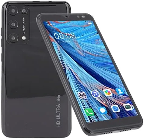 ASHATA Teléfono celular Android desbloqueado, kit de teléfono inteligente de pantalla completa HD de 5.45 pulgadas, 2GB 32GB ROM Dual SIM Dual