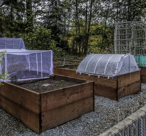 Miniatura 9 de Barrera de Malla de Jardín contra Plagas: 4 x 10 pies de Malla Fina contra Insectos para Protección de Jardín, Cubierta de Hileras, Malla para Camas