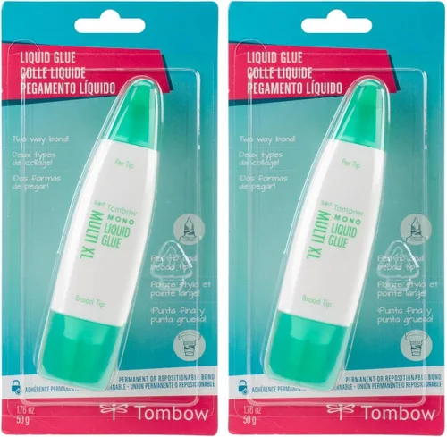 Miniatura 7 de Tombow 62195 Pegamento líquido Mono Multi XL, 1 paquete, 1.76 onzas