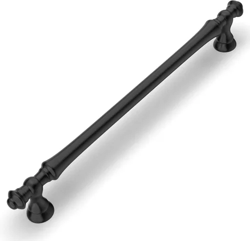 Miniatura 41 de Amerdeco ZH0014 - Juego de 10 tiradores de gabinete de latón antiguo de 3 pulgadas (76mm) con agujero central, herrajes para gabinetes de cocina