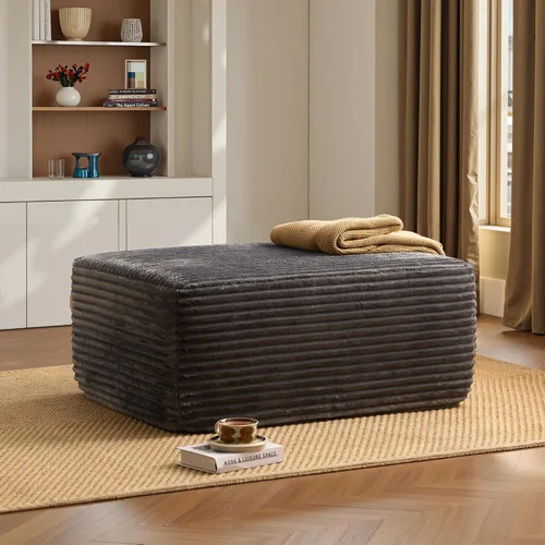 Miniatura 14 de ovios Sofá seccional Cloud de 96 pulgadas con chaise en forma de L, sofá modular moderno con asiento profundo, sofás tapizados para sala de estar