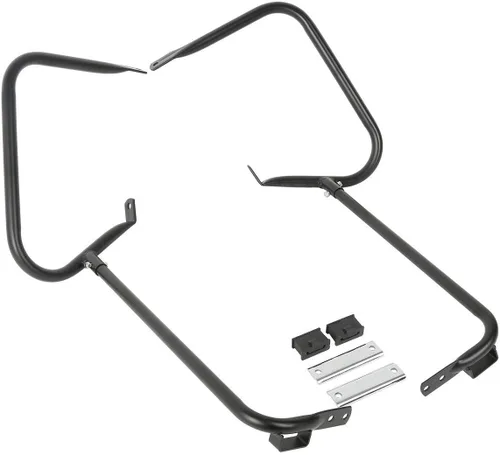 Miniatura 11 de TCT-MOTORPARTS Soporte de alforja para Harley Road King FLHR Street Glide FLHX Special FLHXS Ultra Limited FLHTK CVO FLHTKSE 2014-2024 Negro