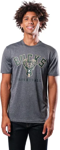 Miniatura 12 de Ultra Game Camiseta de manga corta oficial de la NBA para hombre Gris Carbón jaspeado