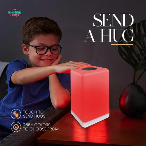 Miniatura 4 de Lámpara de Amistad FriendLi por Filimin - Requiere Suscripción Wi-Fi, Luz LED Táctil de Larga Distancia, Regalo para Mejor Amigo, Relación, Familia