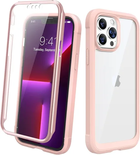 Miniatura 153 de Diaclara - Funda compatible con iPhone 11, carcasa resistente de cuerpo completo con protector de pantalla integrado sensible al tacto y Transparente