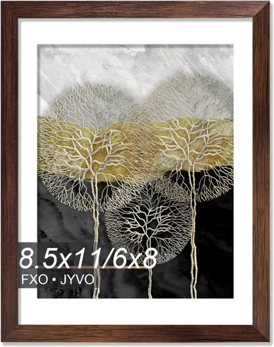 Miniatura 47 de Fxojyvo Marco de Fotos de 4x6, Muestra Foto de 3.5x5 con Paspartú o 4 x 6 Sin Paspartú, Liviano y de Alta Transparencia Marco de 4 por 6 para Pared