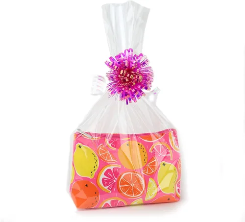 Miniatura 6 de Better crafts Bolsas de celofán de 20 x 30 pulgadas, paquete de 100 bolsas transparentes para envolver cestas y almacenamiento de alimentos