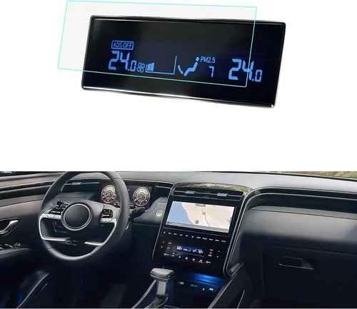 Miniatura 14 de LUWU - Protector de pantalla de Santa Cruz para Hyundai Santa Cruz (SE/SEL) 2022-2024, pantalla táctil de 8 pulgadas, protector de navegación 9H