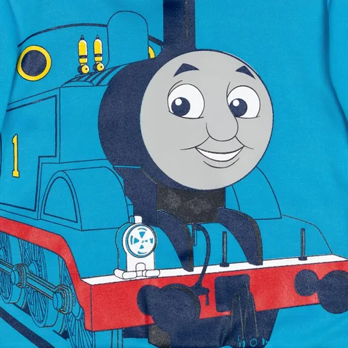 Miniatura 2 de Thomas Friends Sudadera con capucha de forro polar para niños pequeños Rojo