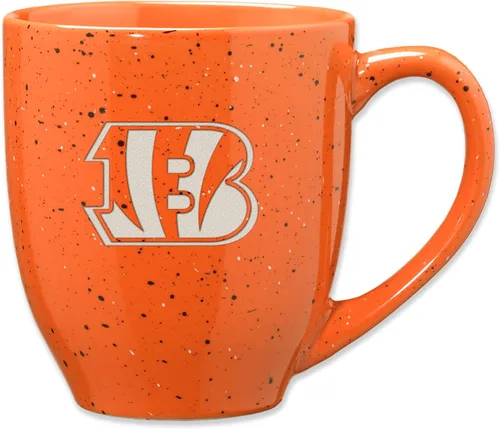 Miniatura 8 de Rico Industries - Taza de café de cerámica con grabado láser de color del equipo de fútbol de la NFL, 16 oz