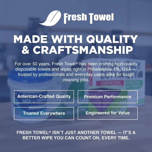 Miniatura 7 de Fresh Towel Mix-N-Wipe - Recambio de toallitas secas, 1 paquete (220 hojas), haz tus propias toallitas húmedas, hojas de 6 x 9 pulgadas, toallas