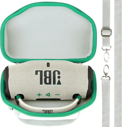 Miniatura 21 de Carcasa Rígida Lebakort Compatible con Altavoz JBL Charge 5 Charge 4 Impermeable (Carcasa Negra)