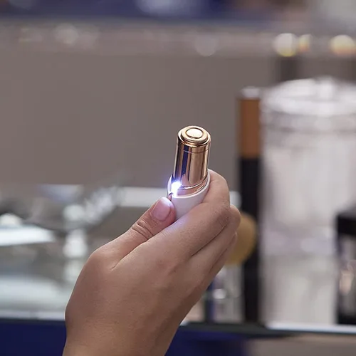 Miniatura 8 de 6 cabezales de repuesto LinMei compatibles con GEN 1 Finishing Touch Flawless removedor de pelo sin dolor para mujer con cepillos de limpieza Oro
