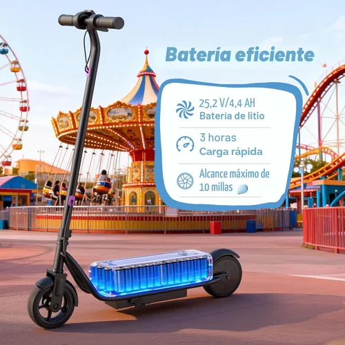 Miniatura 3 de Aovowheel Electric Scooter for Adults, Folding E Scooter with 350W/500W Motor 16/24 Mph Top Speed, Max 19-23 Miles Long Range, 8.5''/10''/14''Tires