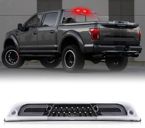 Miniatura 8 de R&F Auto Tercera Luz de Freno Estroboscópica LED de Repuesto para 1999-2016 F250 F350 F450 F550 Super Duty, para Ranger 1993-2011, 3ª Luz de Freno