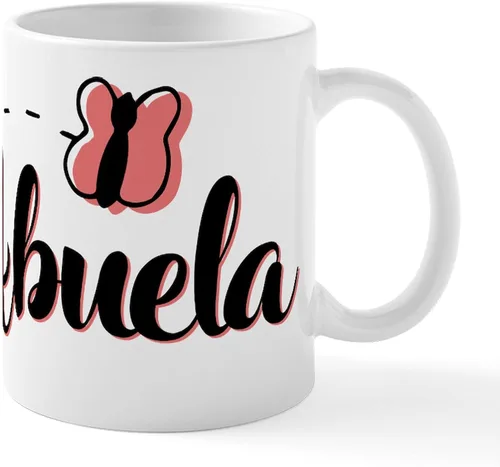 Miniatura 5 de CafePress Taza de café de cerámica Number One Abuelo de 11 oz (11.0 fl oz)