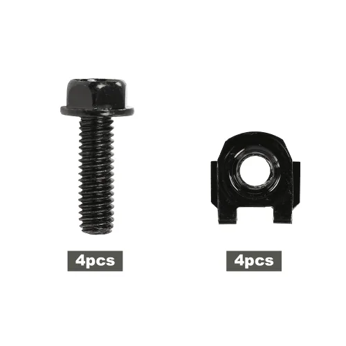 Miniatura 3 de G-PLUS Tuercas especiales en U y tornillos de montaje de brazo inferior A, 8 piezas compatibles con GM 1955-2007