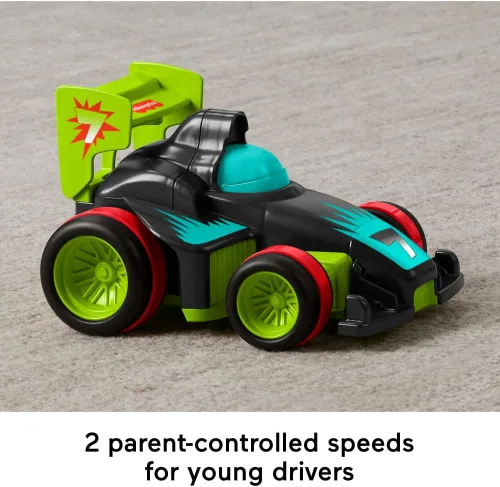 Miniatura 5 de Fisher-Price Auto de juguete preescolar con control remoto My Easy RC con 2 velocidades para niños de 3+ años (Exclusivo de Amazon)