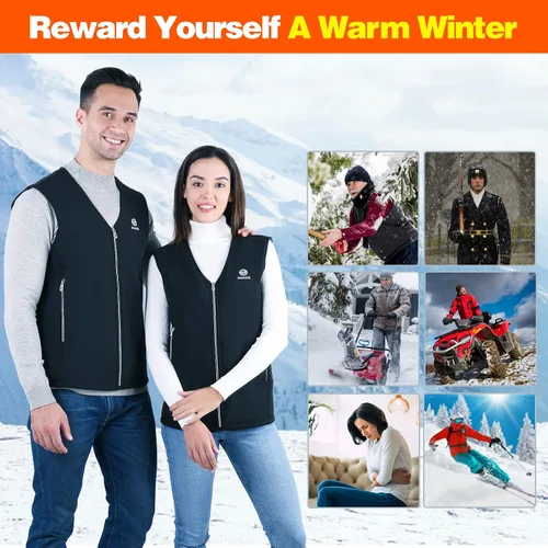 Miniatura 4 de DOACE Unisex Adult mens Heated Vest