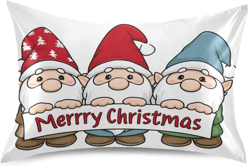 Miniatura 10 de Nander Funda de almohada de satén estándar de Pascua, huevos coloridos y orejas de conejo, funda de almohada para el hogar, funda de almohada suave