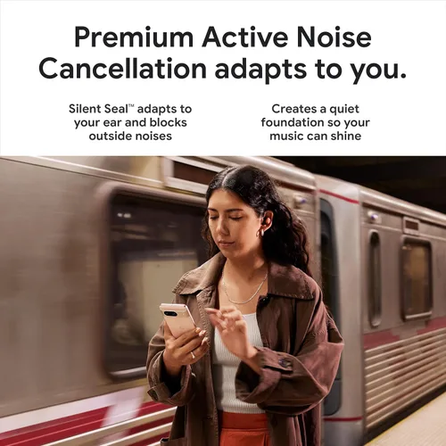 Miniatura 2 de Google Pixel Buds Pro - Auriculares con cancelación de ruido - Batería de hasta 31 horas de duración con estuche de carga [2] - Auriculares Porcelana