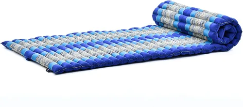 Miniatura 34 de Leewadee - Colchón plegable - Futón japonés enrollable -Alfombra de tatami triple pliegue - Cama de piso para invitados - Colchón de camping