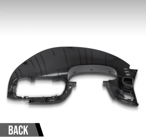 Miniatura 4 de G-PLUS Bisel para panel de salpicadero, compatible con Ford F150 F250 F350 Super Duty 1992 1993 1994 1995 1996 1997 W/cubierta de tablero de motor