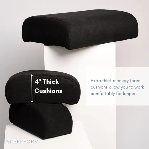 Miniatura 7 de Sleekform Silla de rodillas Austin - Taburete ergonómico de escritorio para computadora para oficina en casa para sentarse activamente Original