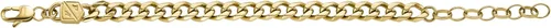 Miniatura 4 de Fossil Men's Plated Stainless Steel Engravable Personalized Gift ID, Chain or Cuff Bracelet for Men