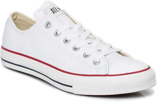 Miniatura 2 de Converse Chuck Taylor All Star - Parte superior baja de cuero Blanco