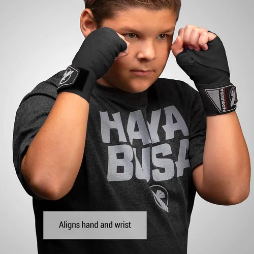 Miniatura 5 de Hayabusa Vendas de mano de boxeo para niños Perfect Stretch 4.0