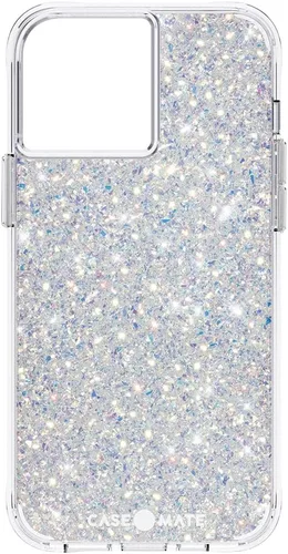 Miniatura 23 de Case-Mate Funda para iPhone 13 Pro Max para mujeres [protección contra caídas de 10 pies] [carga inalámbrica] Funda transparente cristalina