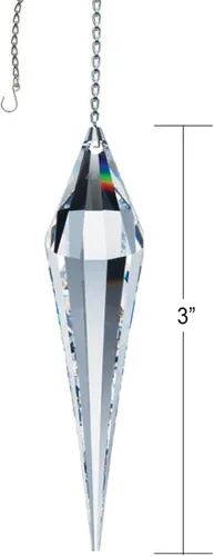 Miniatura 2 de Crystal SunCatcher Swarovski Strass - Prisma colgante de cristal de arco iris de 3 pulgadas