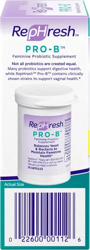 Miniatura 6 de Jarrow Formulas Lactoferrina 250 mg - Glicoproteína de apoyo inmunológico y suplemento probiótico RepHresh Pro-B para mujeres, 30 cápsulas orales