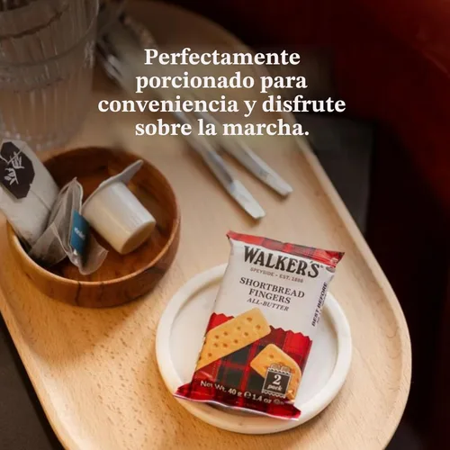 Miniatura 5 de Walker's Shortbread Fingers, galletas de mantequilla pura, 1.4 onzas (paquete de 24)
