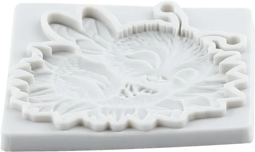 Miniatura 8 de Lingzhi Molde de silicona para fondant de abejorros para decoración de pasteles, decoración de cupcakes, chocolate, caramelo, azúcar, goma de Gris