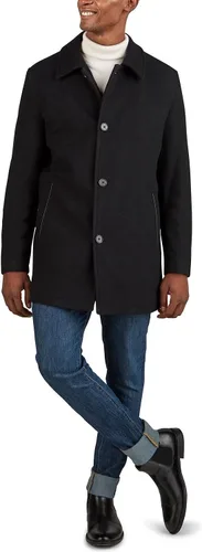 Miniatura 3 de Cole Haan - Abrigo de lana con botones para hombre de felpa para automóvil