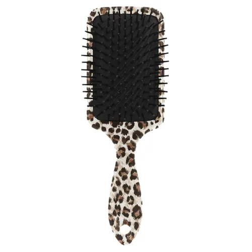 Miniatura 2 de Cepillo de pelo con estampado de leopardo y guepardo, cepillos desenredantes de plástico, cepillo de pelo natural para mujeres y hombres color1